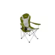 Кресло складное Nisus T-N-750-99806H-GG серый/зеленый ромб