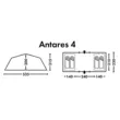 Палатка FHM Antares 4