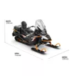 Снегоход Lynx 69 Ranger LTD 900 ACE Turbo DELE 650W 2022