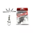 Вертлюг с застежкой Namazu Rolling Ribbed Swivel With Nice Snap