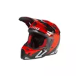 Шлем Klim F5 Helmet ECE  (Amp Fiery Red/Metallic Silver SM)