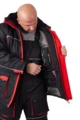 Костюм NovaTex Grayling Селигер  (Черный/Красный 56-58/182-188)