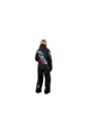 Комбинезон FXR CX Fast с утеплителем женский '22 (Black/Mint/Elec Pink Fade 2)